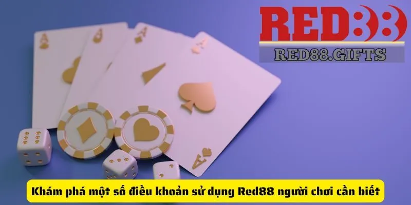 Khám phá một số điều khoản sử dụng Red88 người chơi cần biết